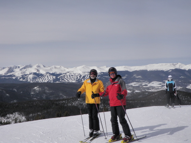 Dave Gaige and Fred Young at Keystone