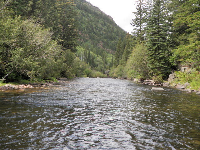 South Fork of White River Near Starting Point on Friday