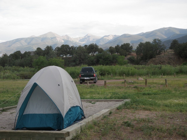 My 2 Man Tent in Foreground