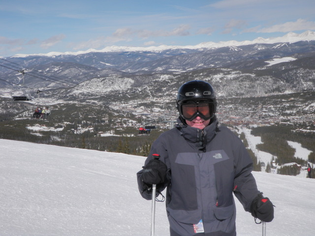 Dave with Town of Breckenridge in Background